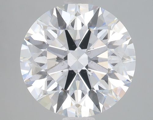 3.47ct F SI1 Rare Carat Ideal Cut Round Lab Grown Diamond