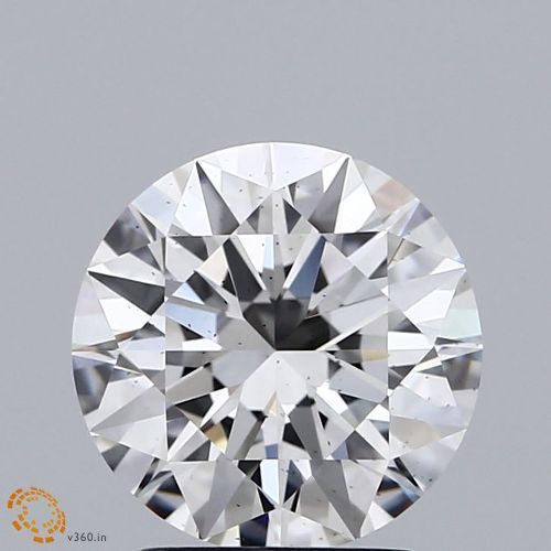 2.06ct G SI1 Excellent Cut Round Lab Grown Diamond