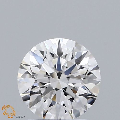 1.29ct F VS1 Rare Carat Ideal Cut Round Lab Grown Diamond