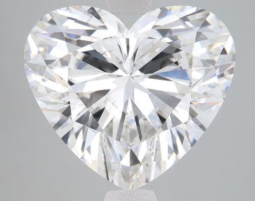 5.09ct F SI1 Excellent Cut Heart Lab Grown Diamond