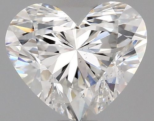 0.97ct E VS2 Rare Carat Ideal Cut Heart Lab Grown Diamond