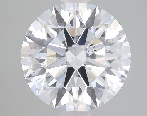 2.81ct E SI1 Rare Carat Ideal Cut Round Lab Grown Diamond