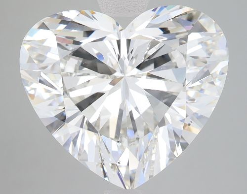 6.26ct G VS2 Rare Carat Ideal Cut Heart Lab Grown Diamond