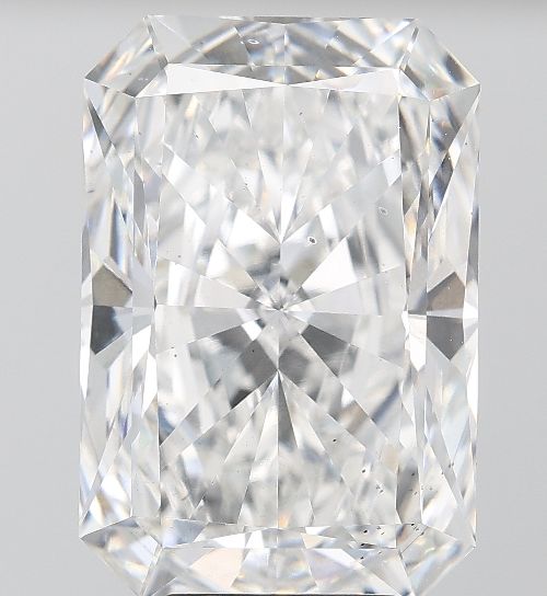 8.04ct E SI1 Rare Carat Ideal Cut Radiant Lab Grown Diamond