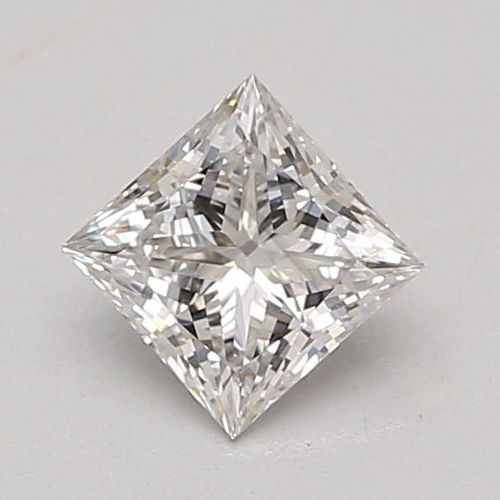 0.94ct F SI1 Rare Carat Ideal Cut Princess Lab Grown Diamond