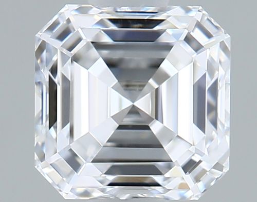 0.83ct D VVS1 Rare Carat Ideal Cut Asscher Lab Grown Diamond