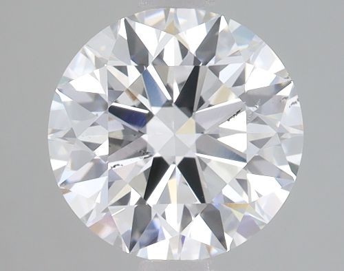 2.40ct F SI1 Rare Carat Ideal Cut Round Lab Grown Diamond