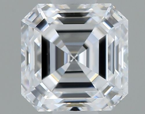 0.80ct D VVS2 Very Good Cut Asscher Lab Grown Diamond