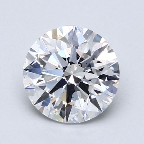 2.06ct E SI1 Rare Carat Ideal Cut Round Lab Grown Diamond