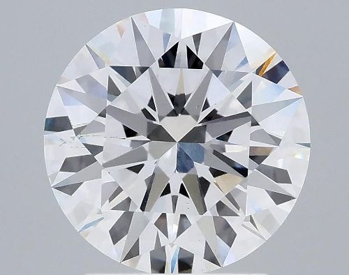 2.43ct D VS2 Rare Carat Ideal Cut Round Lab Grown Diamond