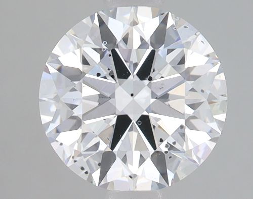 2.02ct F SI1 Rare Carat Ideal Cut Round Lab Grown Diamond