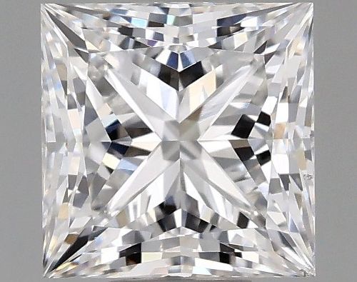 0.96ct E VS2 Rare Carat Ideal Cut Princess Lab Grown Diamond