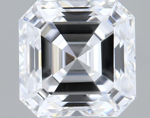 0.74ct D VS1 Very Good Cut Asscher Lab Grown Diamond