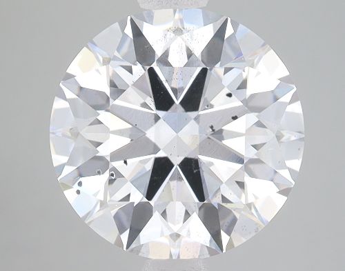 4.08ct E SI2 Rare Carat Ideal Cut Round Lab Grown Diamond