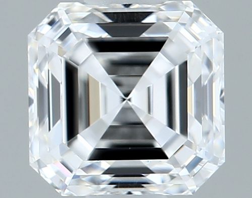 0.74ct E VVS2 Rare Carat Ideal Cut Asscher Lab Grown Diamond