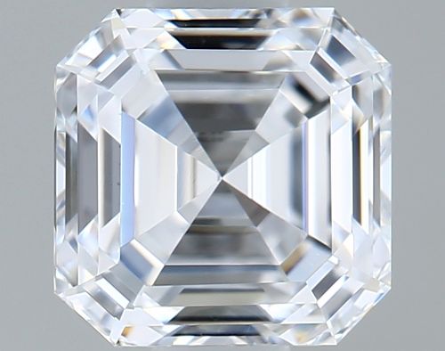 0.82ct D VVS2 Rare Carat Ideal Cut Asscher Lab Grown Diamond