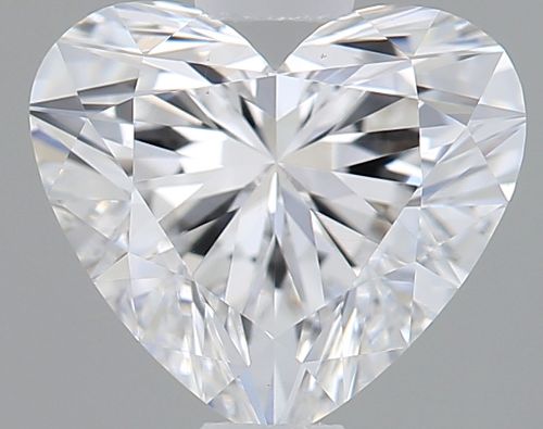 0.76ct D VS1 Rare Carat Ideal Cut Heart Lab Grown Diamond