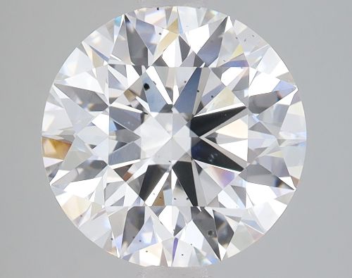 3.45ct E SI1 Rare Carat Ideal Cut Round Lab Grown Diamond