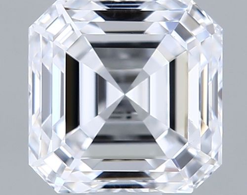 0.84ct D IF Very Good Cut Asscher Lab Grown Diamond