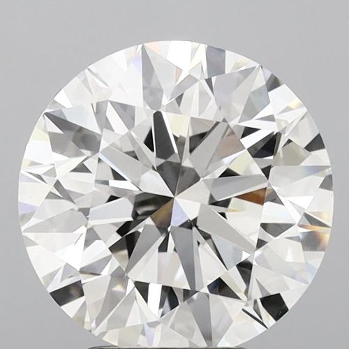 5.09ct F VVS2 Rare Carat Ideal Cut Round Lab Grown Diamond