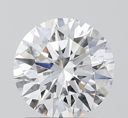 1.59ct E VS2 Rare Carat Ideal Cut Round Lab Grown Diamond