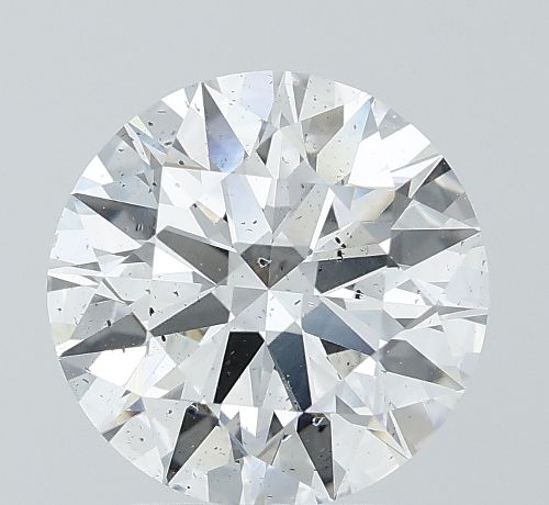 2.79ct F SI1 Rare Carat Ideal Cut Round Lab Grown Diamond