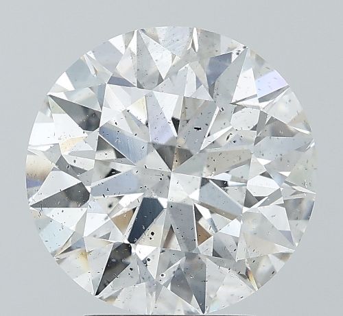 3.57ct G SI2 Excellent Cut Round Lab Grown Diamond