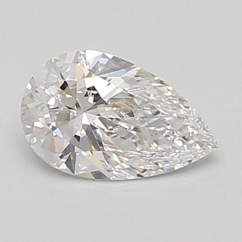 0.84ct D VS2 Rare Carat Ideal Cut Pear Lab Grown Diamond