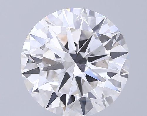 7.01ct F VS2 Very Good Cut Round Lab Grown Diamond