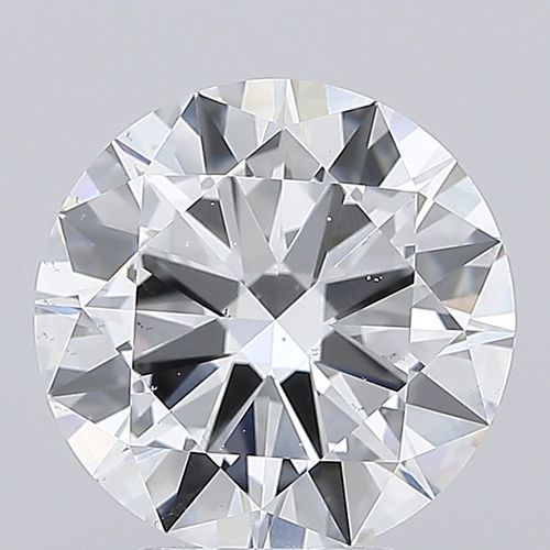 5.01ct D VS2 Excellent Cut Round Lab Grown Diamond