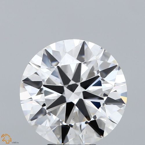 7.36ct G VS2 Rare Carat Ideal Cut Round Lab Grown Diamond