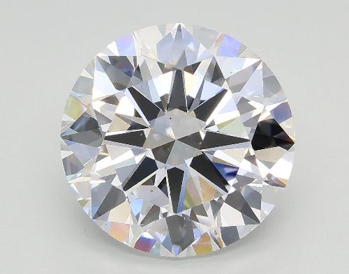 4.01ct D VS2 Excellent Cut Round Lab Grown Diamond