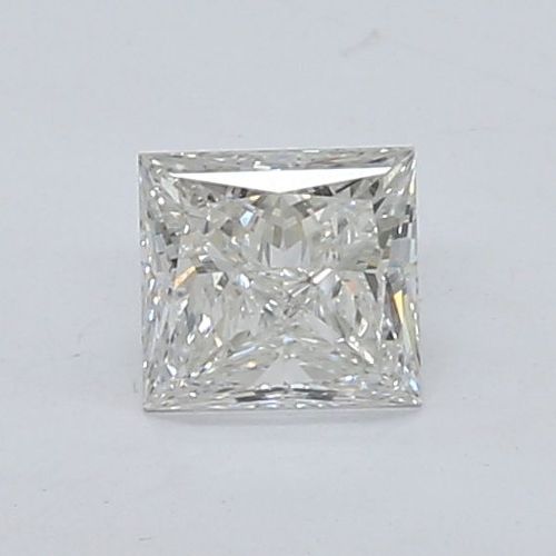 0.53ct E VVS2 Very Good Cut Princess Lab Grown Diamond