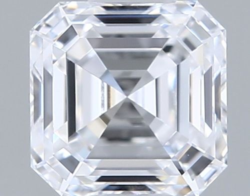 0.52ct D VVS1 Rare Carat Ideal Cut Asscher Lab Grown Diamond