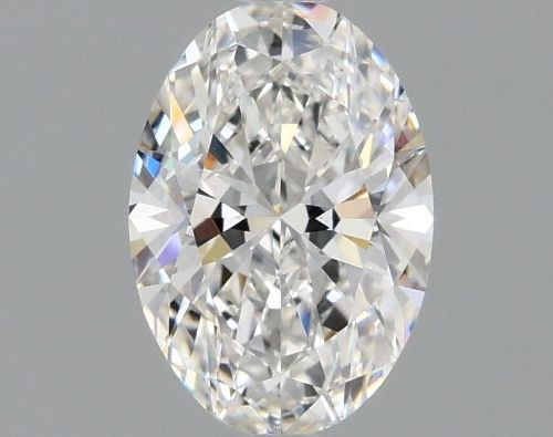 0.96ct F SI1 Rare Carat Ideal Cut Oval Lab Grown Diamond