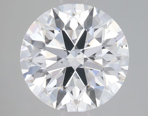 3.32ct E SI1 Rare Carat Ideal Cut Round Lab Grown Diamond