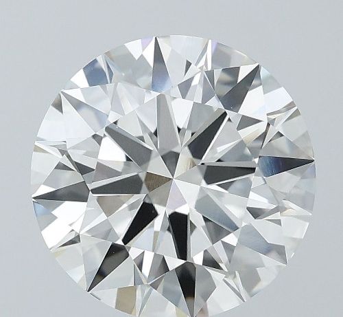 4.34ct H VVS2 Rare Carat Ideal Cut Round Lab Grown Diamond