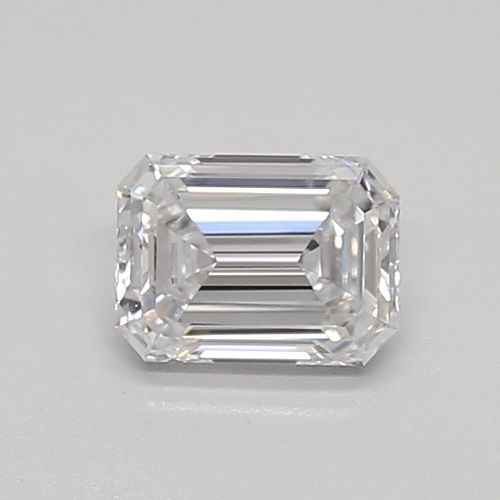 0.43ct D VVS2 Rare Carat Ideal Cut Emerald Lab Grown Diamond