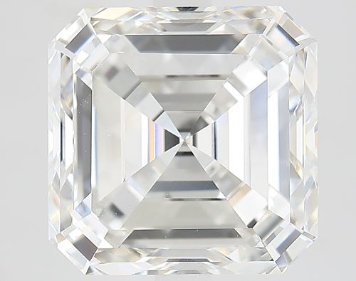 6.64ct F VVS2 Rare Carat Ideal Cut Asscher Lab Grown Diamond