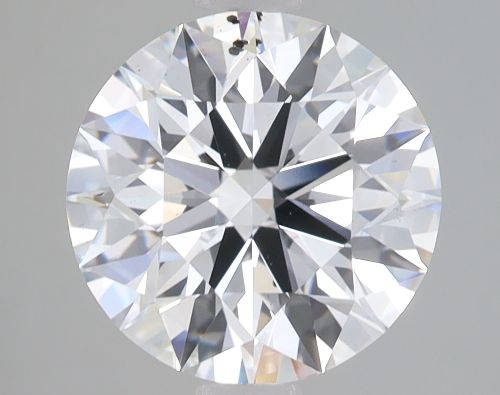 3.09ct E SI1 Rare Carat Ideal Cut Round Lab Grown Diamond