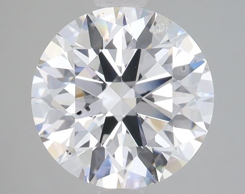 3.32ct F SI2 Rare Carat Ideal Cut Round Lab Grown Diamond