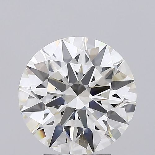 3.23ct H VVS2 Rare Carat Ideal Cut Round Lab Grown Diamond