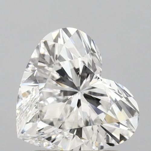 1.38ct E VS1 Rare Carat Ideal Cut Heart Lab Grown Diamond