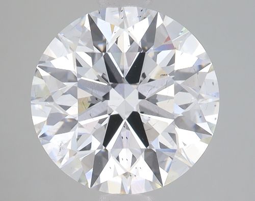 3.39ct E SI1 Rare Carat Ideal Cut Round Lab Grown Diamond