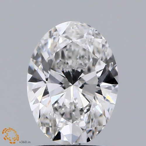 0.67ct E VS1 Rare Carat Ideal Cut Oval Lab Grown Diamond