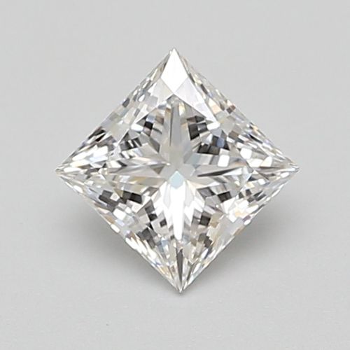 0.84ct D VS1 Rare Carat Ideal Cut Princess Lab Grown Diamond