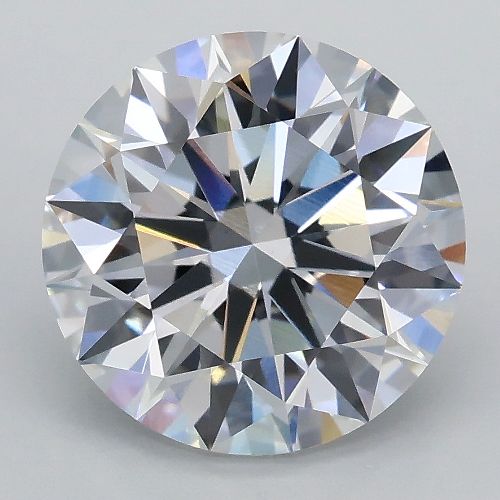 2.46ct D VS1 Rare Carat Ideal Cut Round Lab Grown Diamond