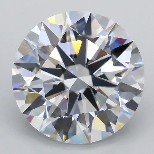 3.31ct D VS1 Rare Carat Ideal Cut Round Lab Grown Diamond