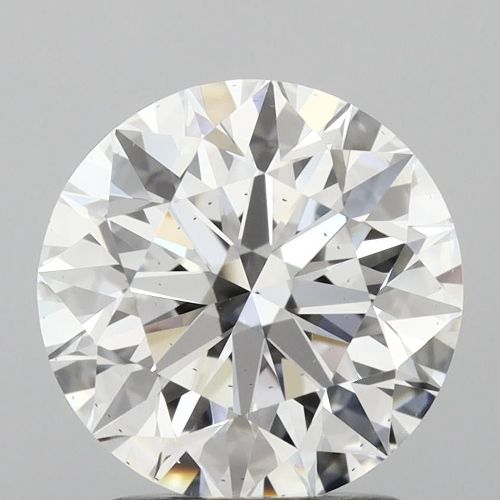 2.00ct D SI1 Excellent Cut Round Lab Grown Diamond