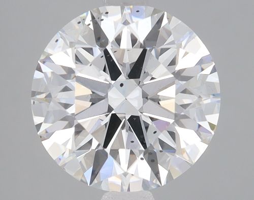 2.78ct F SI1 Rare Carat Ideal Cut Round Lab Grown Diamond